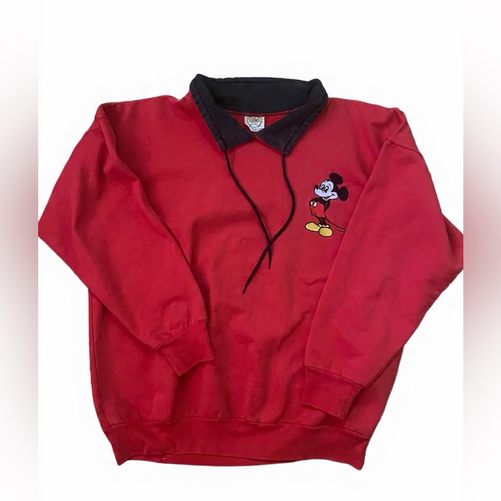Vintage Mickey Mouse Red Sweatshirt – JR Sportswear (Made in Canada)